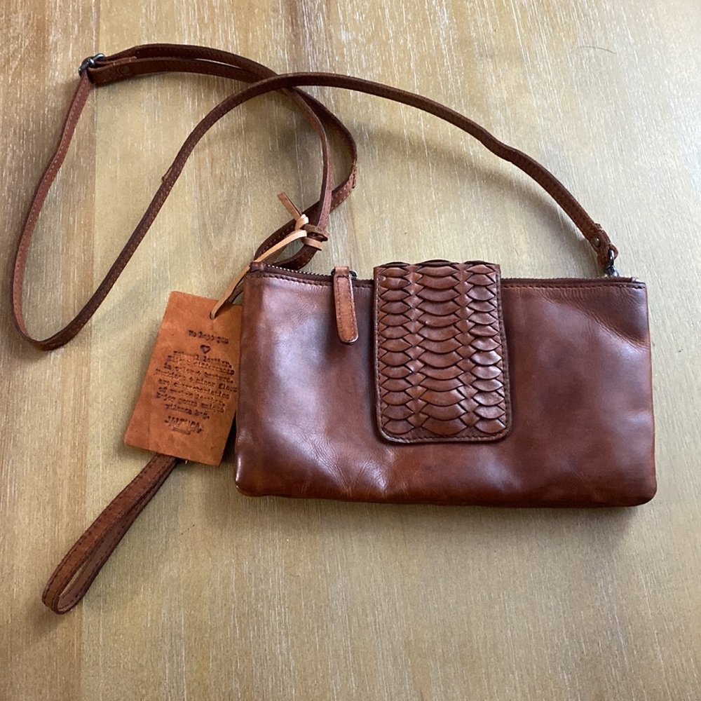 Vilenca Holland Genuine Leather Crossbody Bag
